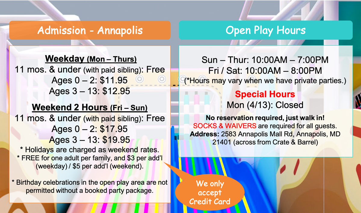 Admission & Hours